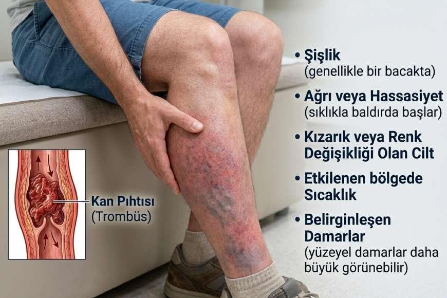 Bacağa Pıhtı Atması Belirtileri
