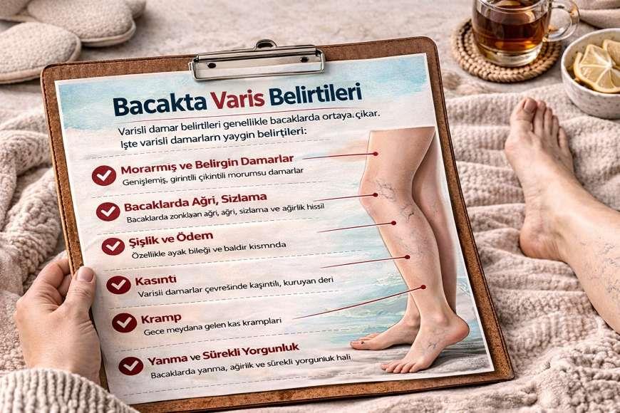 Bacakta Varis Belirtileri